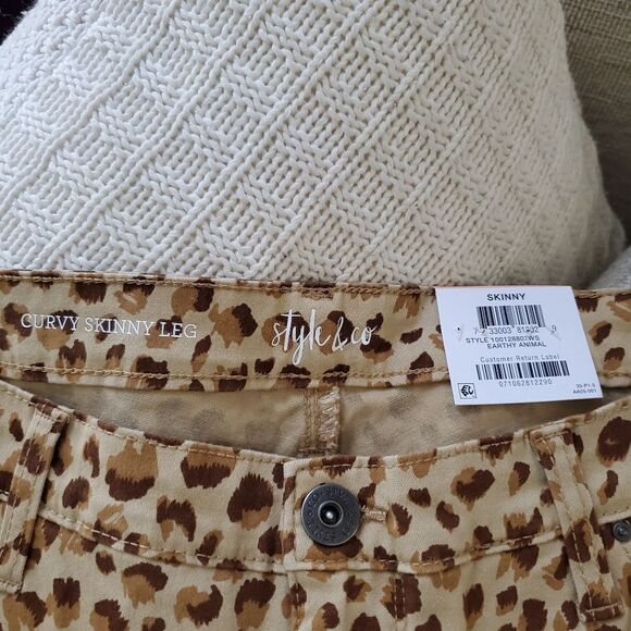 Style & Co Mid-Rise Skinny Ankle Jeans sz 14WP=34x26 - Picture 10 of 13